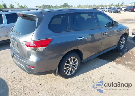 2015 Nissan Pathfinder S из США, поврежденный, VIN 5N1AR2MN5FC616159